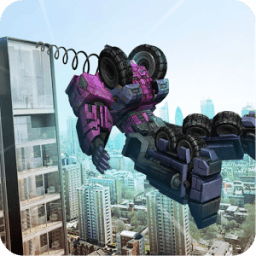 Futuristic Robot: Rope Hero أيقونة