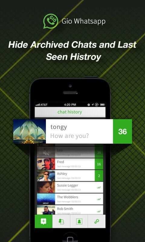 GioWhatsApp-free Messenger screenshot 4