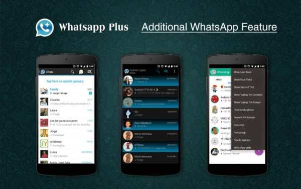 WhatsApp Plus-free Messenger screenshot 1