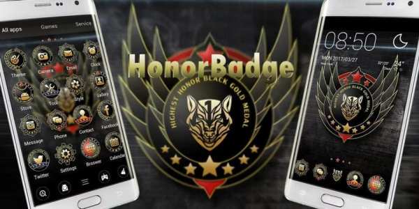 Honor Badge V Launcher Theme screenshot 1