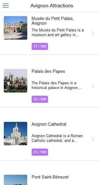 Avignon City Guide screenshot 6
