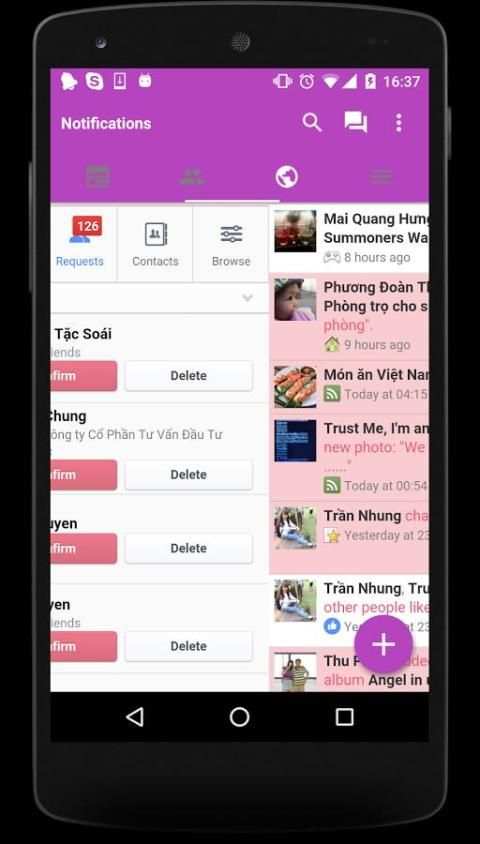 Themes For Facebook - Mini FB screenshot 2