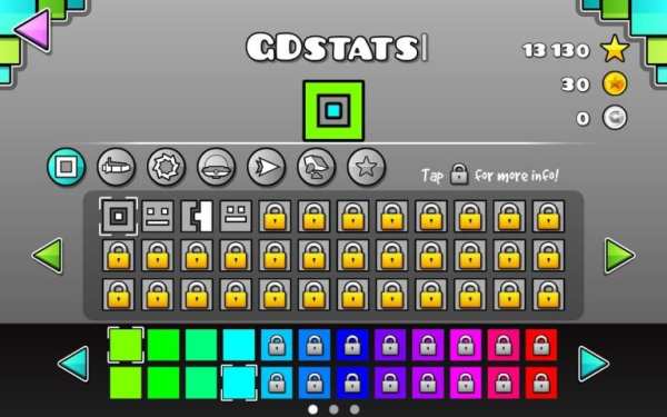 The Geometry Statistics Dash! скриншот 4