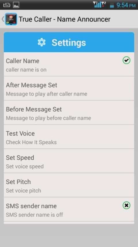 TrueCaller-Name Announcer स्क्रीनशॉट 4