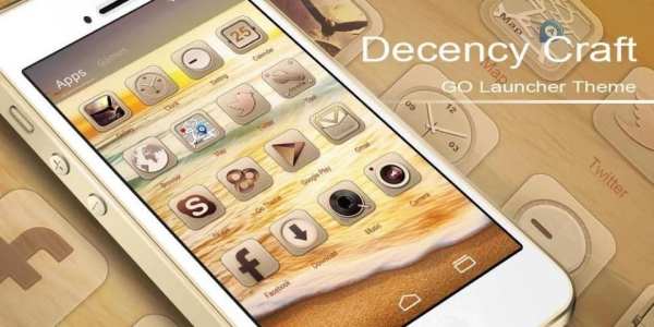 DecencyCraft GO Launcher Theme screenshot 1