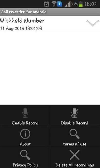 Automatic Call Recorder Pro स्क्रीनशॉट 3