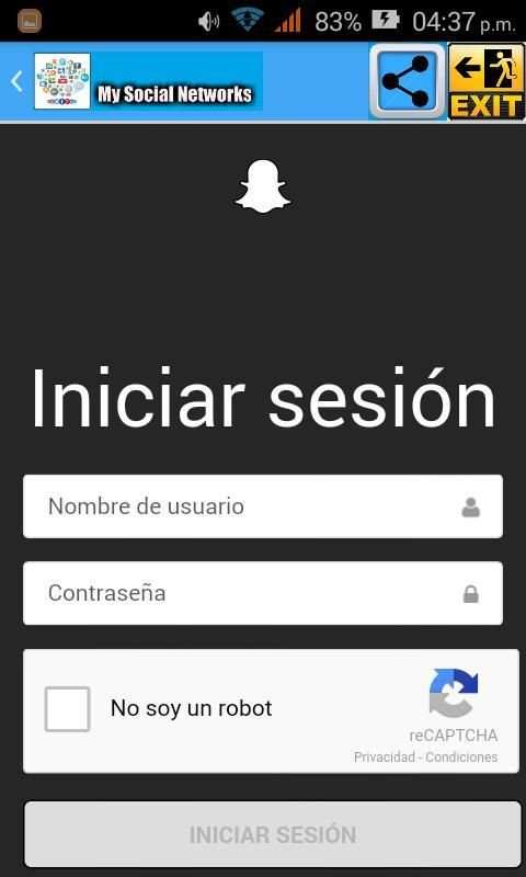 My Social Networks screenshot 1