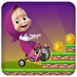 Macha Hero Run Michka World أيقونة