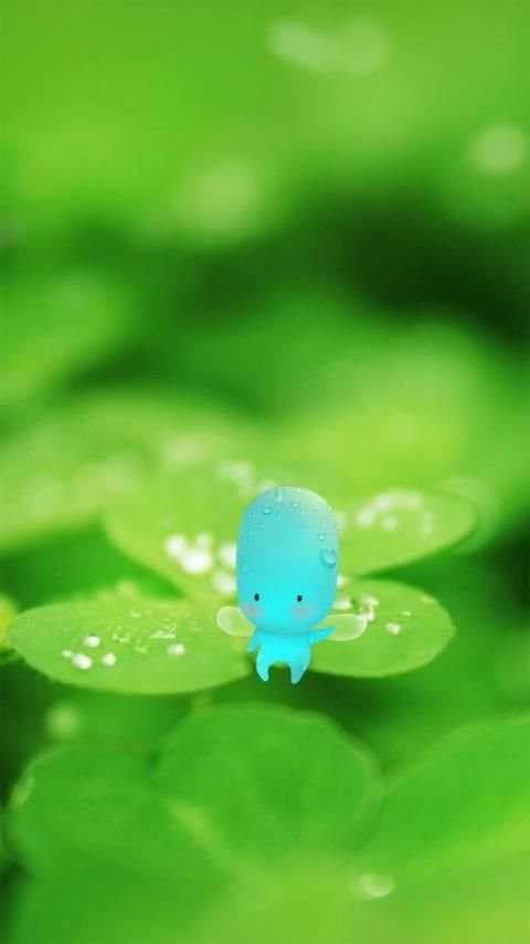 Peas Rain Live Wallpaper screenshot 1