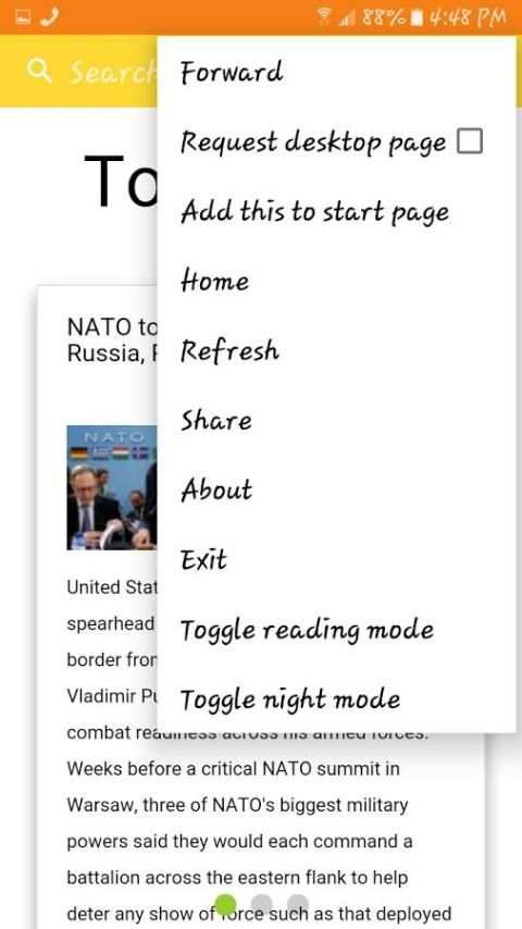 Piveeo Browser скриншот 4