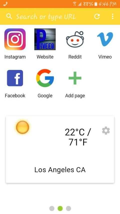 Piveeo Browser скриншот 9