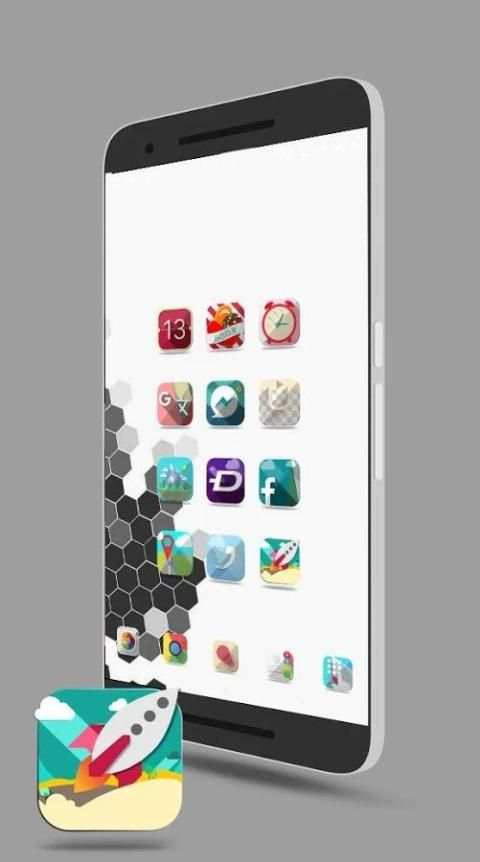 Destiny CM Launcher Theme 4 تصوير الشاشة