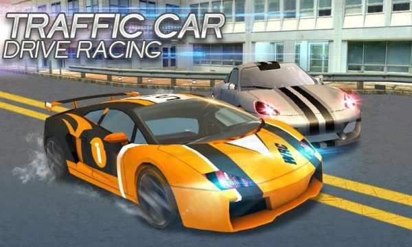 Traffic Car Drive Racing 4 تصوير الشاشة