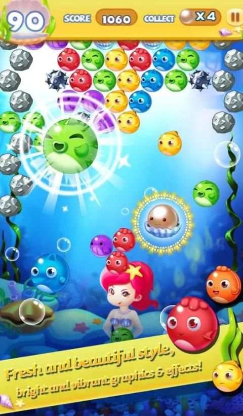Mermaid Bubble Legend screenshot 1
