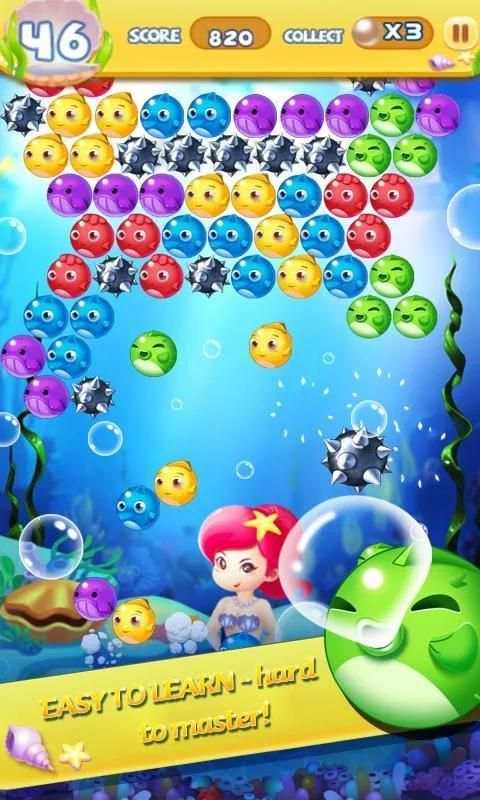 Mermaid Bubble Legend screenshot 4