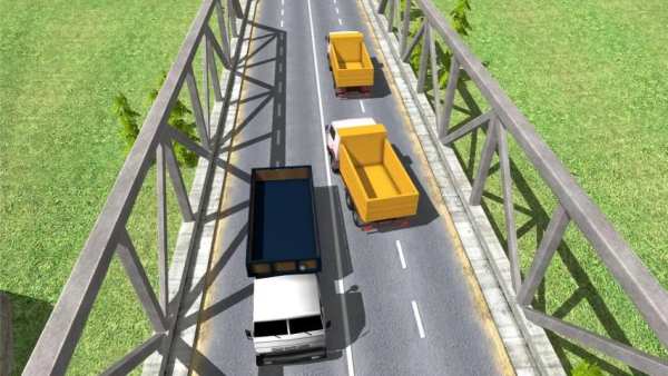 Truck: Racing 3D 4 تصوير الشاشة
