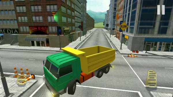 Truck: Racing 3D 3 تصوير الشاشة