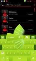 GO Keyboard Green Apple theme screenshot 4