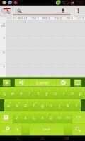 GO Keyboard Green Apple theme screenshot 3