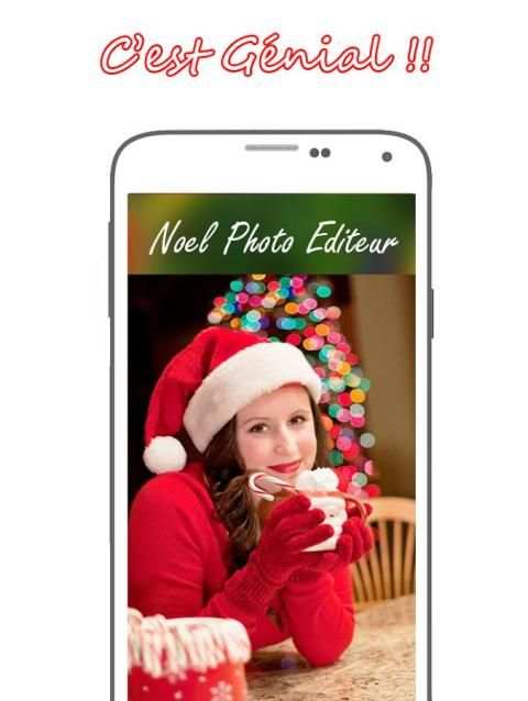 Noël Photo Editeur 2016 screenshot 1