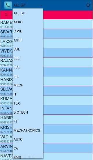 BIT Staff Contacts скриншот 3