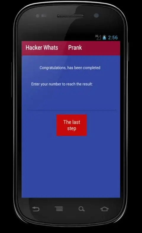 app hack whats Prank screenshot 2