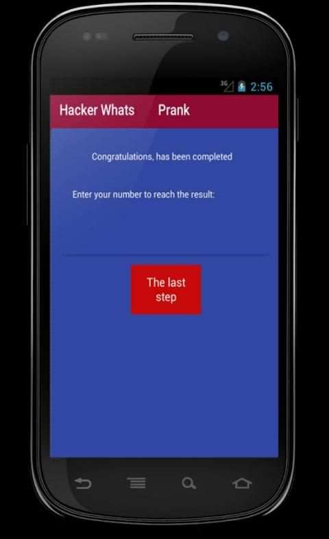 app hack whats Prank screenshot 2
