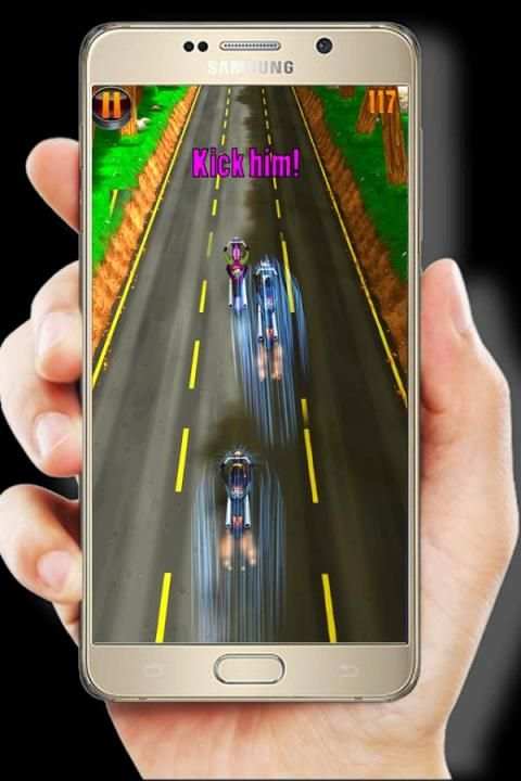 Highway Racing Moto 3D screenshot 2