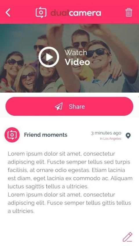 Dual Camera Video 2 تصوير الشاشة