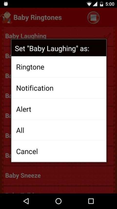Funny Baby and Child Ringtones скриншот 6