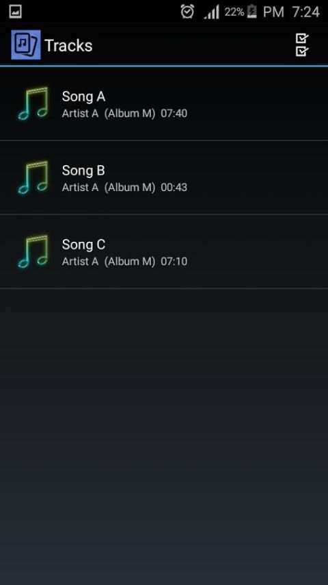 Music Player screenshot 1