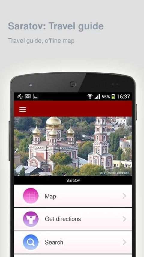 Saratov: Offline travel guide screenshot 5