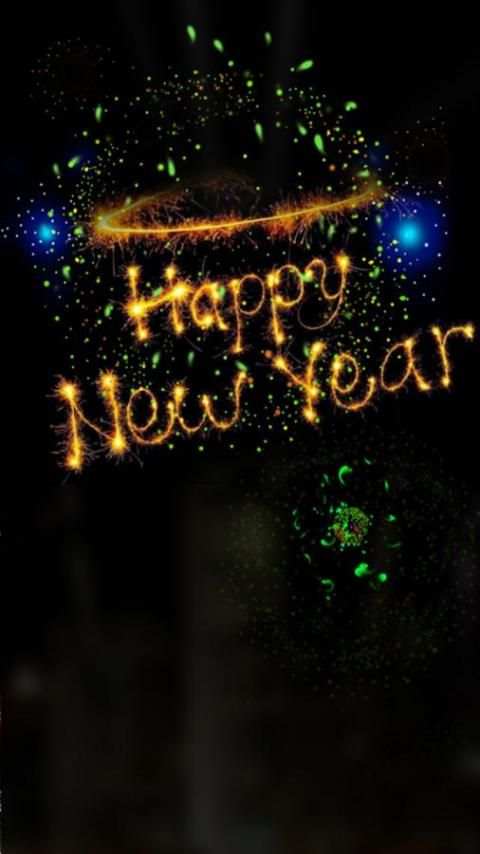 Happy New Year Disco Theme 1 تصوير الشاشة