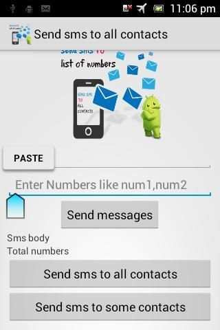 Send sms to all contacts apk screenshot 7