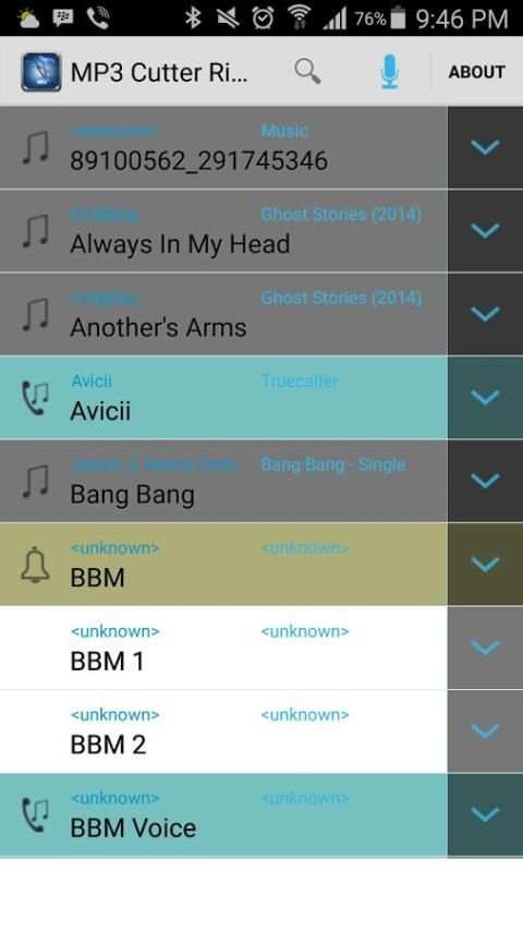 Mp3 Cutter and Ringtone Maker स्क्रीनशॉट 8