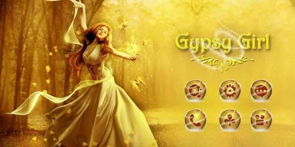 Gypsy Girl Theme screenshot 1