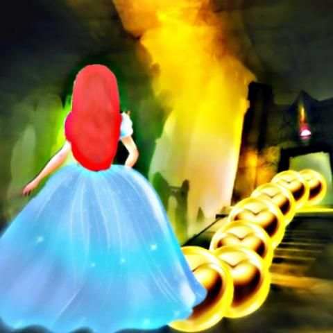 Temple Red Princess Run oz 4 تصوير الشاشة