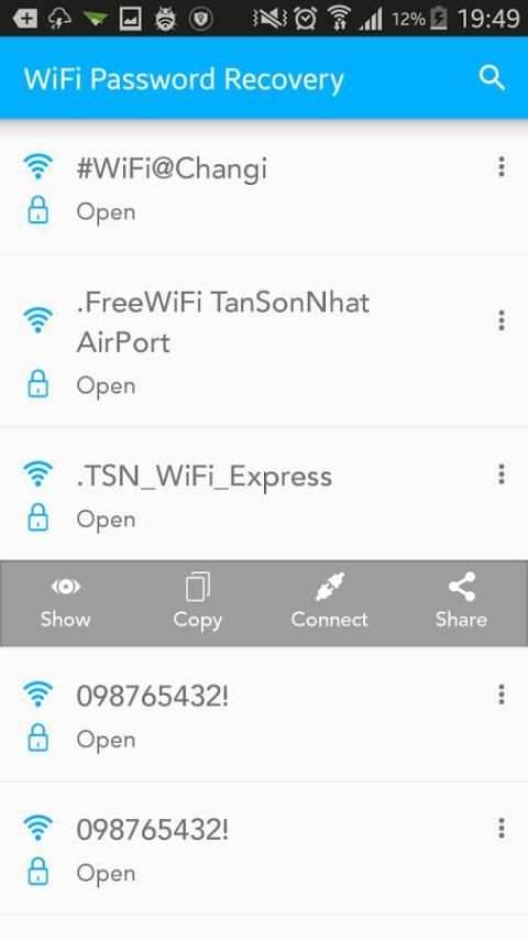 Wifi Password Recovery 4 تصوير الشاشة