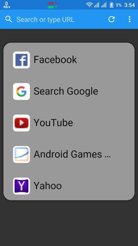 4G Mini Browser 4 تصوير الشاشة