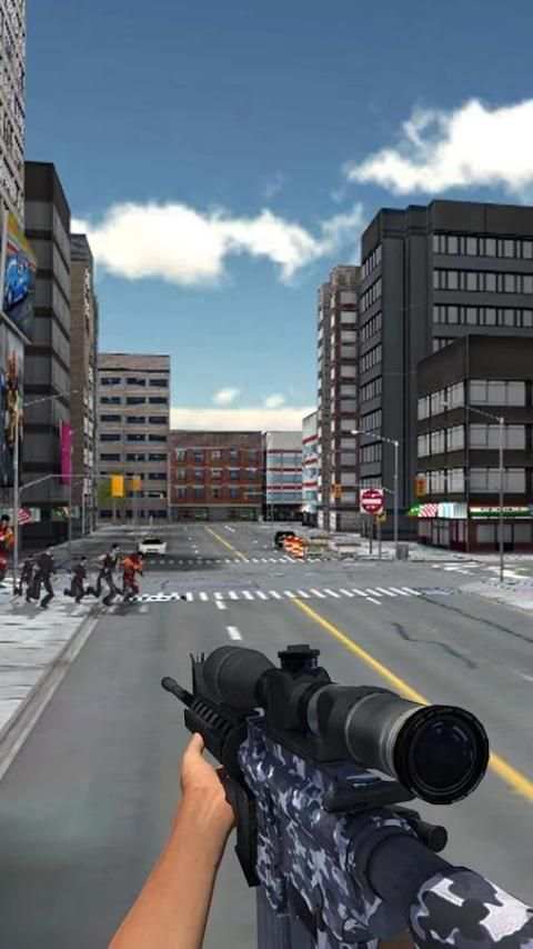 Sniper Assassin Zombie Free screenshot 3
