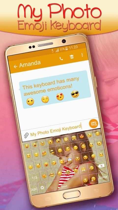 Foto Emoticon Yang Keyboard screenshot 6