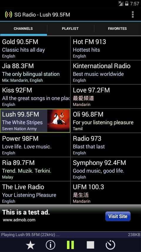SG Radio screenshot 10