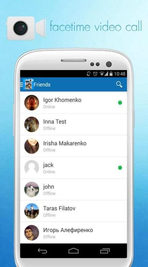 Free Facetime Video Call Chat 2 تصوير الشاشة