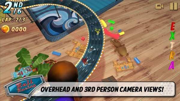 Rail Racing скриншот 2