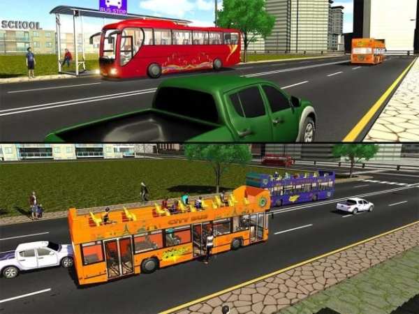 Amazing City Coach Bus Driver screenshot 9