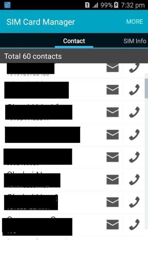 SIM Card Manager скриншот 2