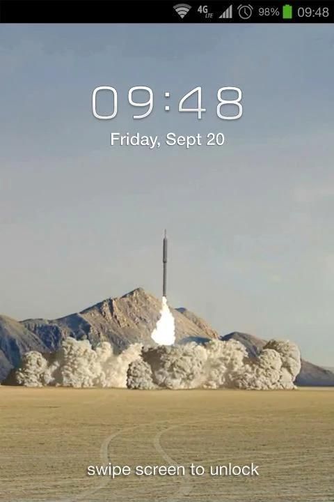 Rocket Launch Live Wallpaper screenshot 3