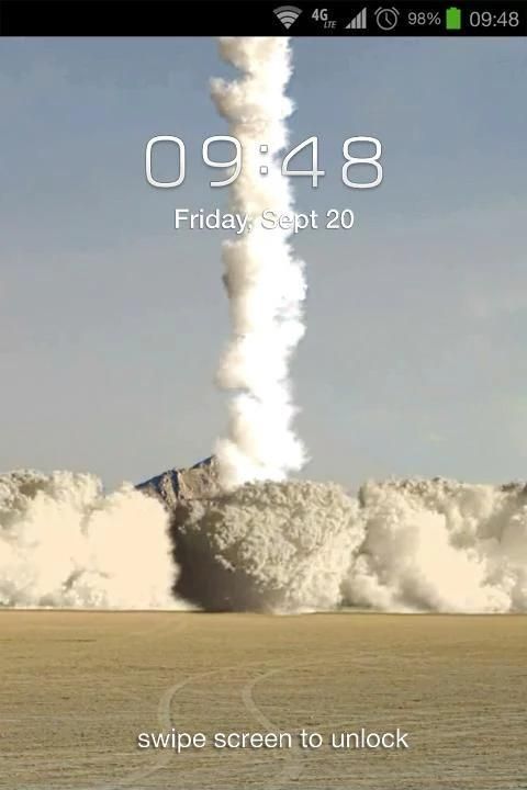 Rocket Launch Live Wallpaper screenshot 1