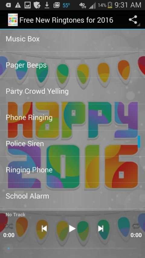 Free New Ringtones for 2016 7 تصوير الشاشة
