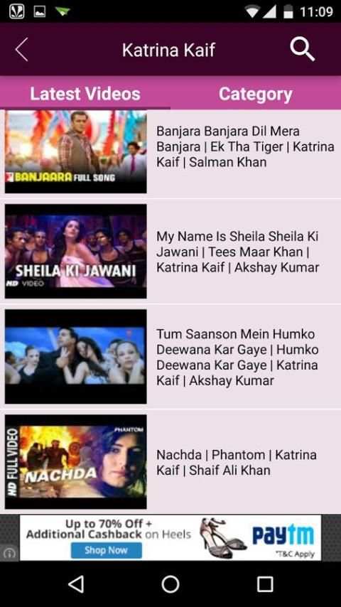 Katrina Kaif Video Songs HD screenshot 1